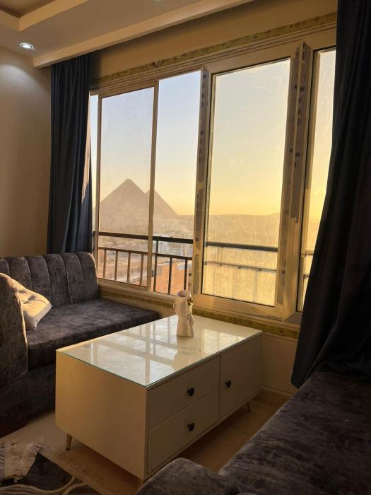 Apartment of Life Pyramids View