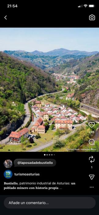 POSADA de BUSTIELLO,poblado minero de interés cultural