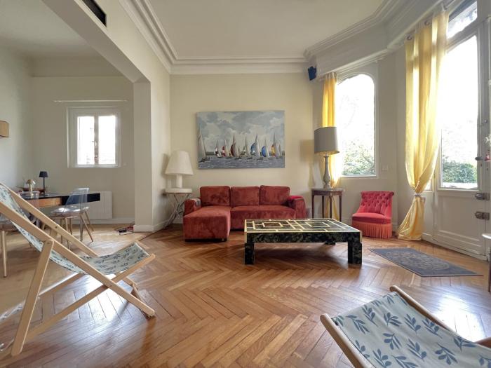 Arcachon : Appartement 8 pers, proche plage, jardin, parking, wifi - FR-1-474-275