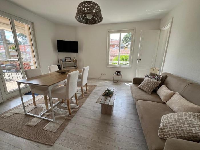 Appartement cosy pour 4 pers. climatisé, 30m plage Joigny, terrasse, proche plage Pereire - FR-1-474-260