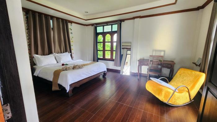 ZaZen Private House - 2mn Zen Beach - Sri Thanu center - peaceful, garden view -no need to drive