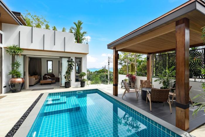 Modern 3BR Villa Lom Talay Near Ban Tai Beach