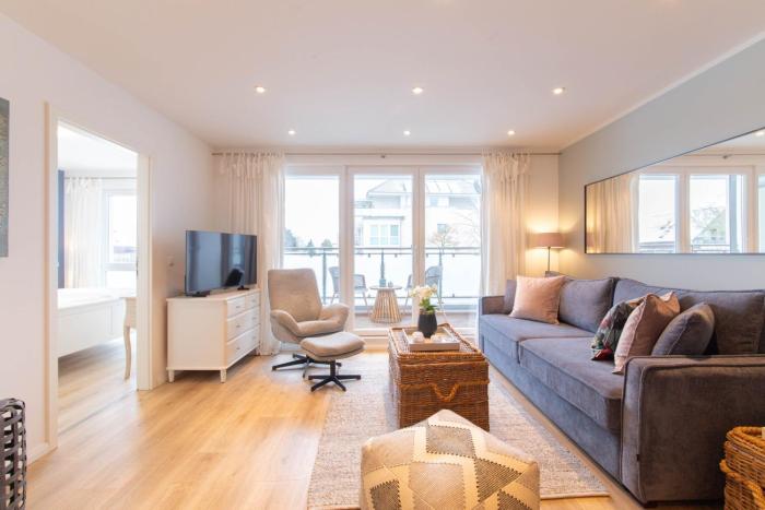 Ferienwohnung Strandvilla Augustusbad App 08 Stilvolle Ferienwohnung an der Ostsee der Extraklasse