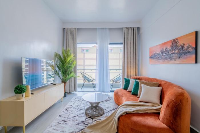 The Skye Loft Kilimani 7th floor, balcony, pool, gym and sauna