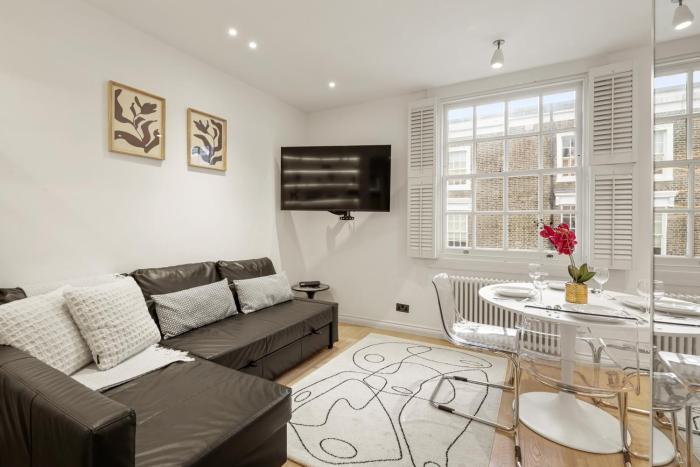 Stylish 1BR Flat Near Notting Hill Gate-2 Min Walk