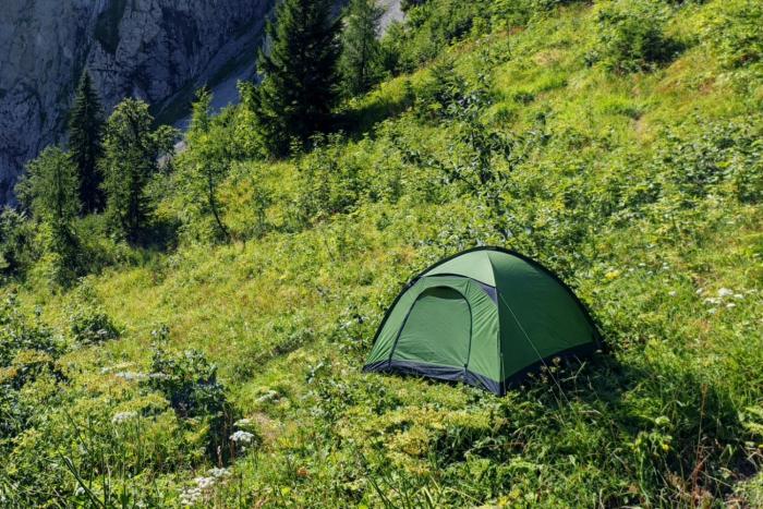 Ein Stück Land für dein Zelt