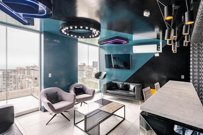 Barranco apartment facing the ocean