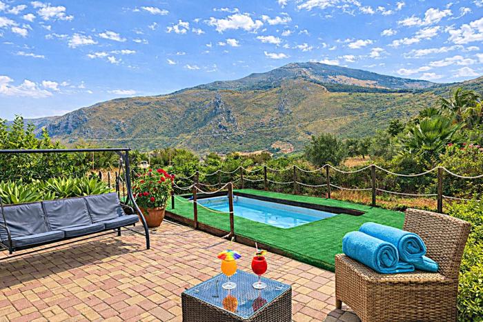 Villasara Scopello relax con 4 camere piscina&SPA