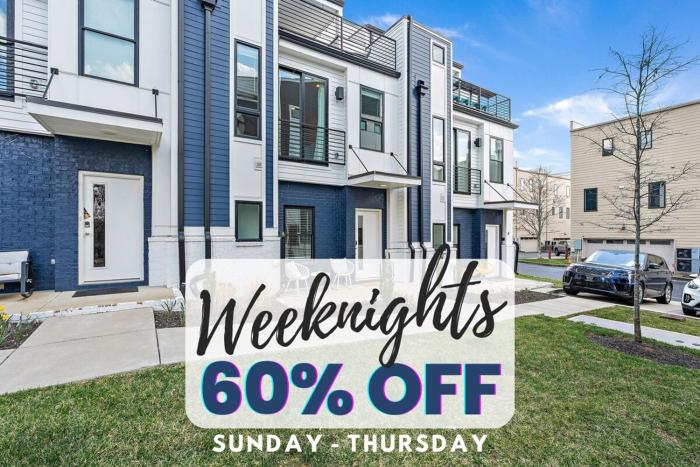 Lucky 7 - Hip East Nash Townhouse & Rooftop Deck