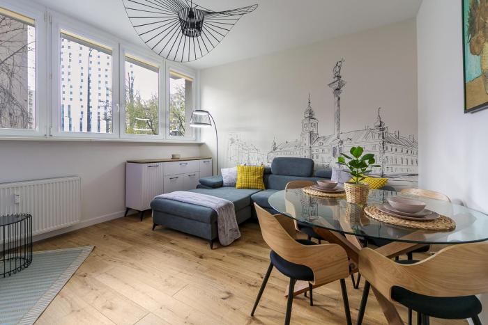 Modern Warsaw Apartment on Zlota Street by P&M