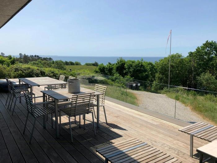 Minimalist House With Sea View At Helgenæs
