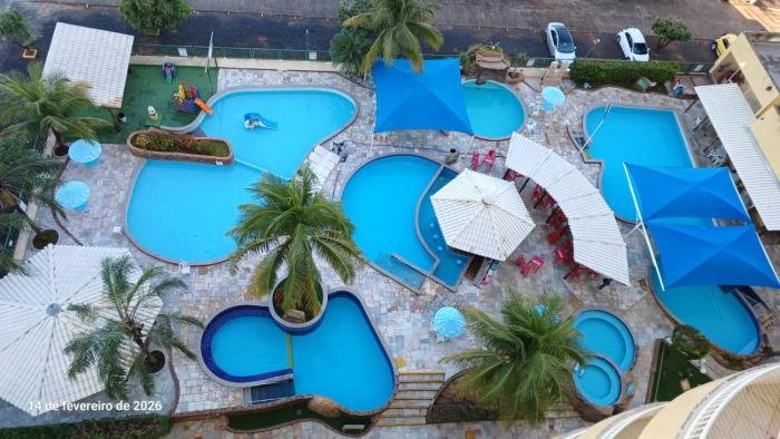 Apartamento com Park aquático bebida liberado