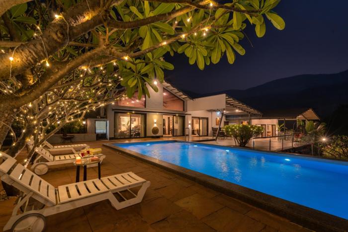 SaffronStays Sanvina Farm - A Signature Series Riverside Villa, Karjat
