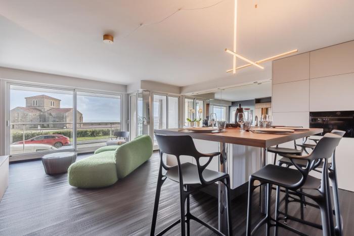 LÉcrin des Sables, appartement de 70 m2, 4 étoiles, un lieu dexception face à locéan