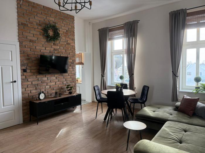 Apartament Industrial z Antresolą