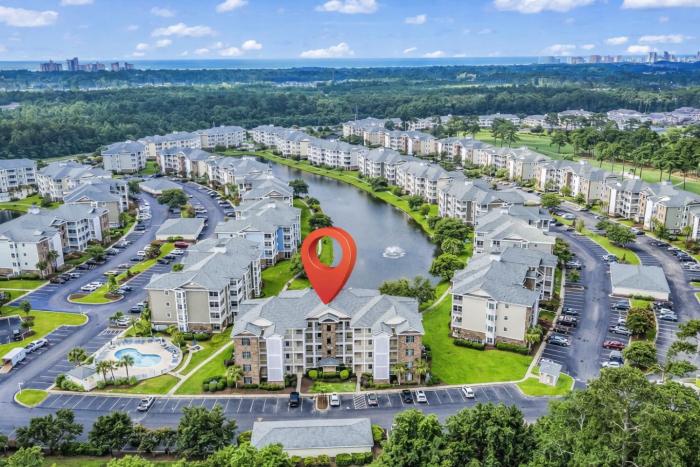 Myrtlewood Villas Condo, Pools & Golf Nearby