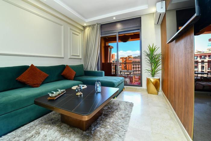 The heart of the Sun in centre of Marrakech