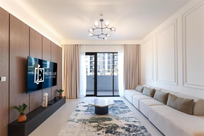 Elite LUX Holiday Homes - Exquisite 2BR at Island Park 1, Dubai Creek Harbour