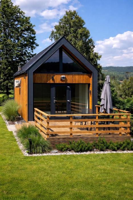 Sovanova Domki w Górach Sowich z Tarasem i Widokiem