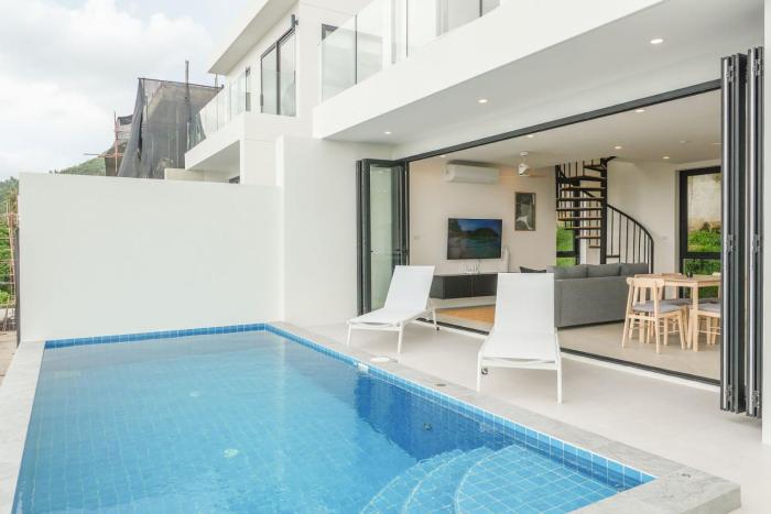 Modern 3Br Villa Sandbar Private Pool Seaview