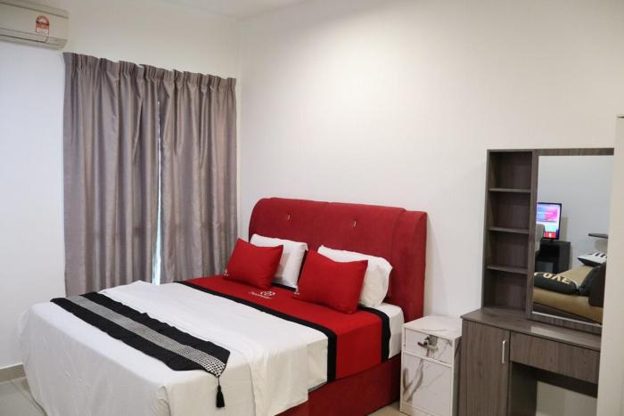 Cozy Modern Studio Apex Prime area City View king bed wifi netflix parkin 1001