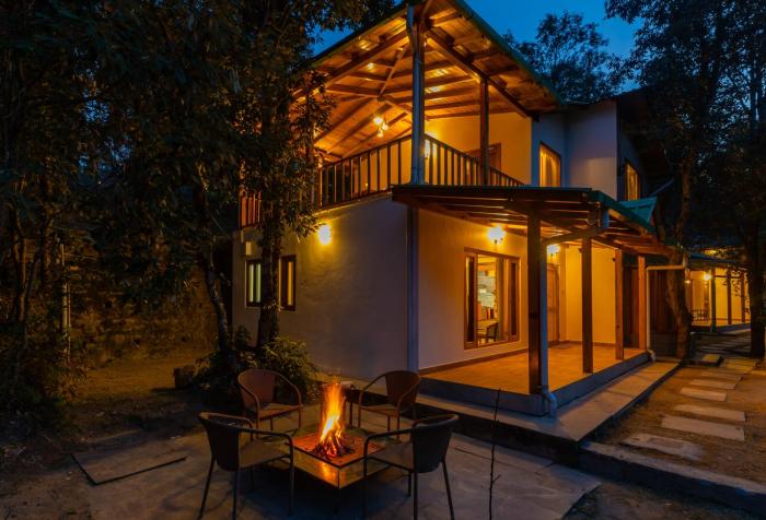 Alaya Stays The Hill Home Pet-friendly Cottages near Mukhteshwar