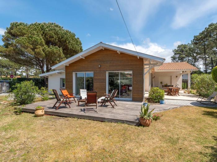 Maison chaleureuse à deux pas de locéan - 6 pers, Wi-Fi, parking, terrasses, ménage inclus - FR-1-319-515