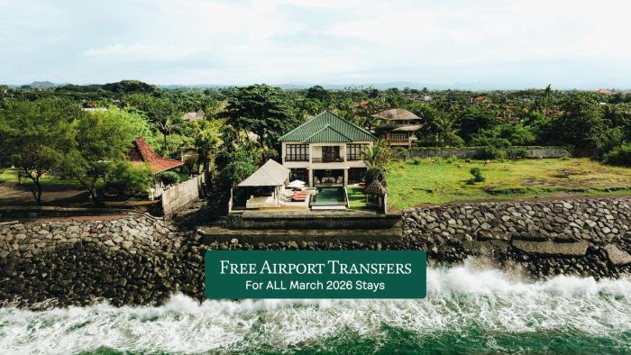 Villa Rosita Oceanfront Villa with Private Chef in Bali