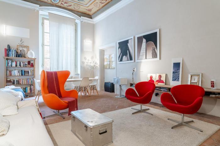 Laffresco in Via Guinigi