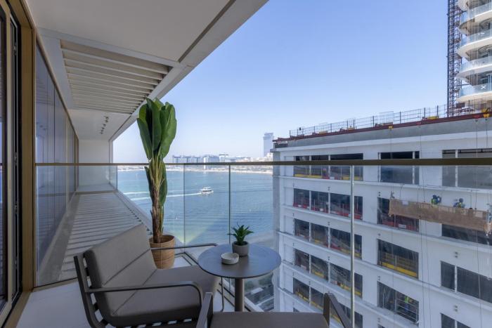 Designer 1BR at Emaar Beachfront with Beach Access