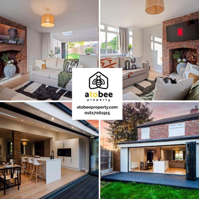 Stylish Modern home near Mcr Centre CoOp & Etihad