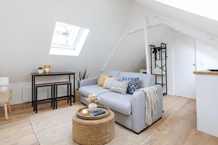 Studio lumineux en plein cœur du Marais