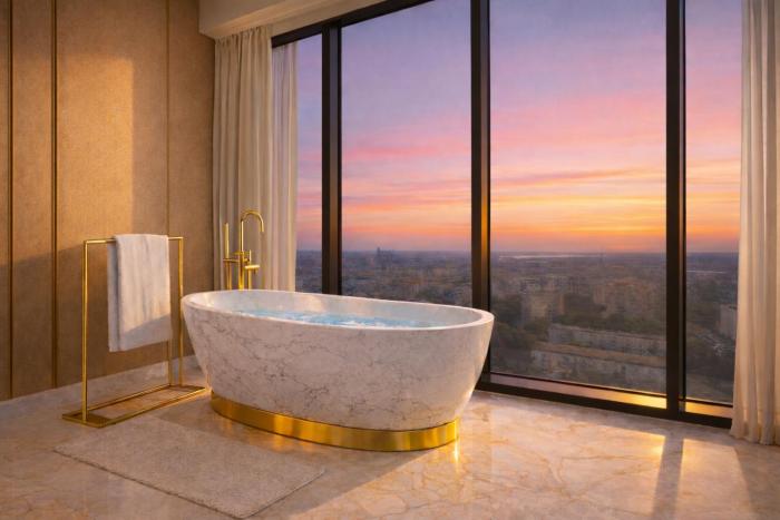 Hanza Tower GOLDEN 20 Apartments POOL & SAUNA