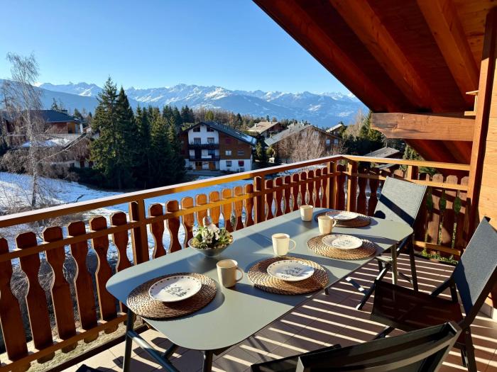 Duplex spacieux et plein de charme à Crans-Montana