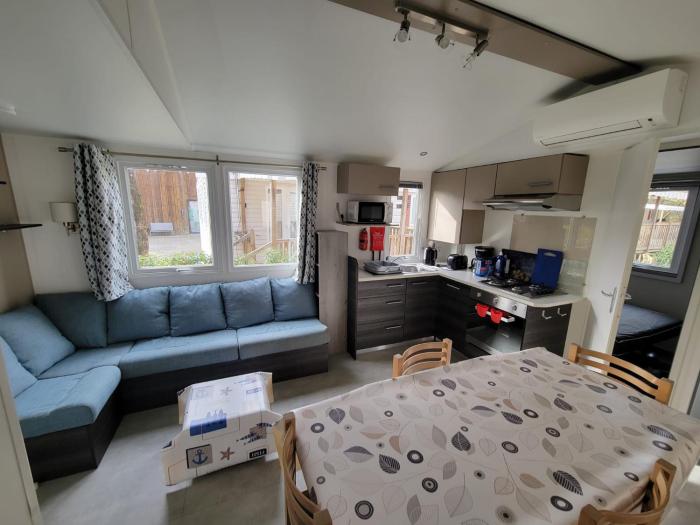 MH H24 3 chambres 1 salle de bain dans camping 4 étoiles