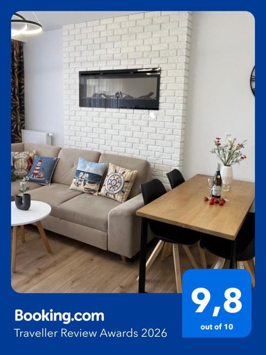 Polanki Park Apartament FALA - w cenie kryty basen, sauna, jacuzzi, siłownia, miejsce postojowe