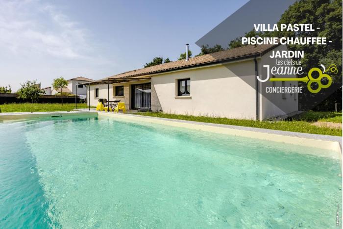 Villa Pastel - Piscine Chauffée & Jardin