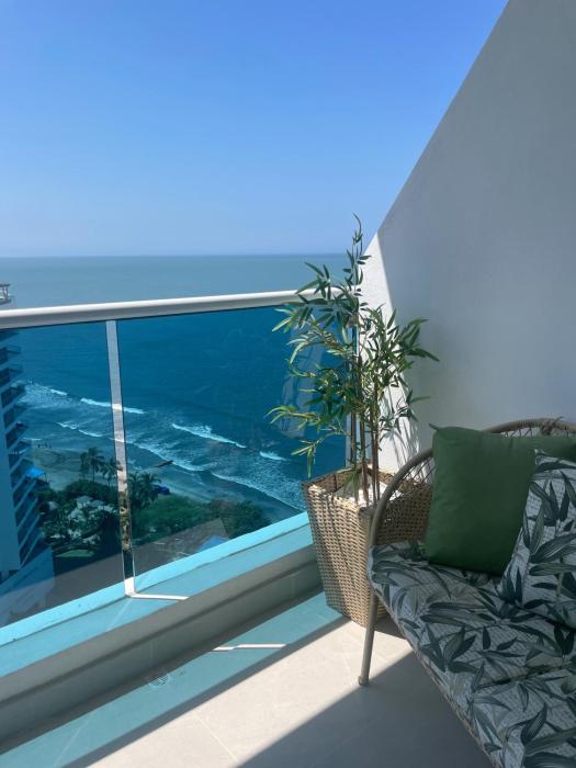 Comfort y vista al mar