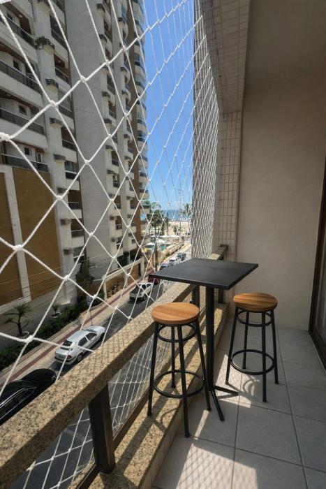 09 - Apê pé na areia em BC com churrasqueira a carvão