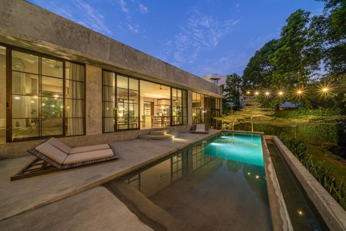 Fugees - Luxe 4BR Concrete Villa, 7 Min to Pererenan Beach!