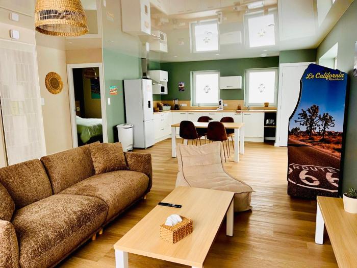 Palm Spring - Suite familiale avec piscine