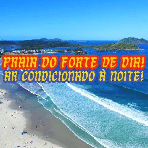 Férias em Cabo Frio a 500 metros da Praia do Forte!