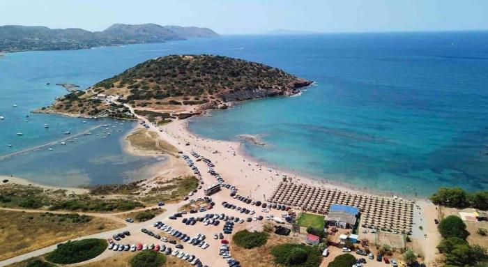 Athens Riviera Villa overlooking the Aegean sea