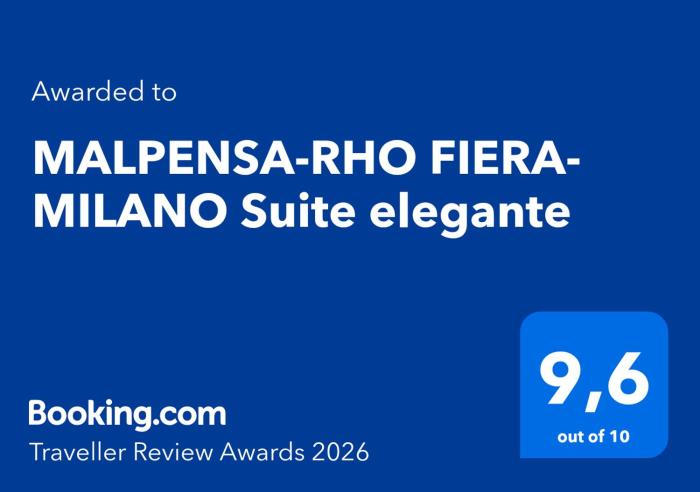 MALPENSA-RHO FIERA-MILANO Suite elegante