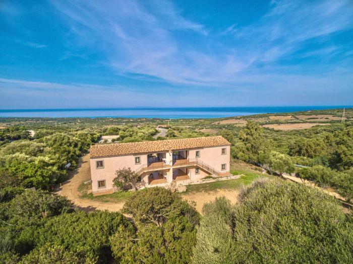 ISA - Residence with swimming-pool in Badesi, apartments with private terrace