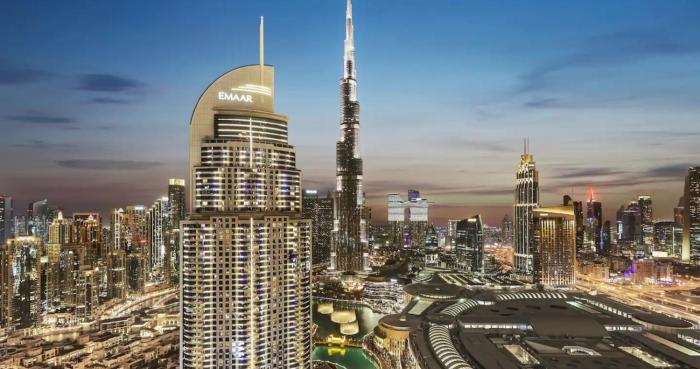 Downtown 3BHK & Maid Burj View Mall Link