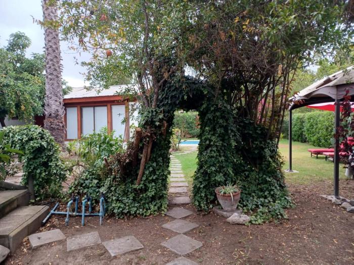 Cabaña acogedora en Olmué con piscina y parrilla