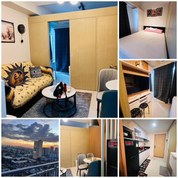 The Grass Residences 1 cozy bedroom with balcony netflix and wifi