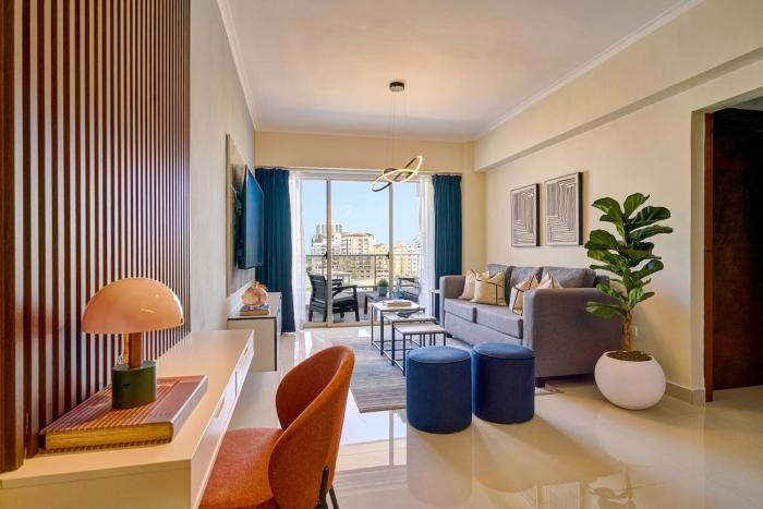 ® 2BR{Ajega~Views} @Downtown SDQ PoolGym