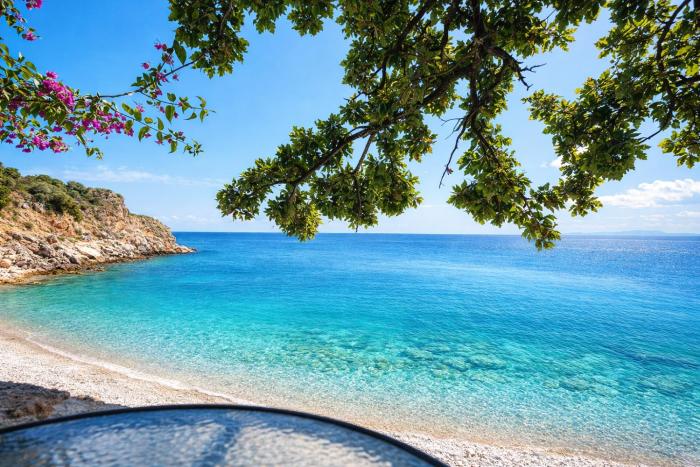 Lalloudes Seaside Suites Sea and Pool View